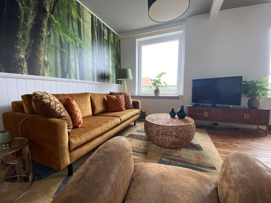 Super Zonnige En Ruime Penthouse 50m Zeedijk Apartment De Panne